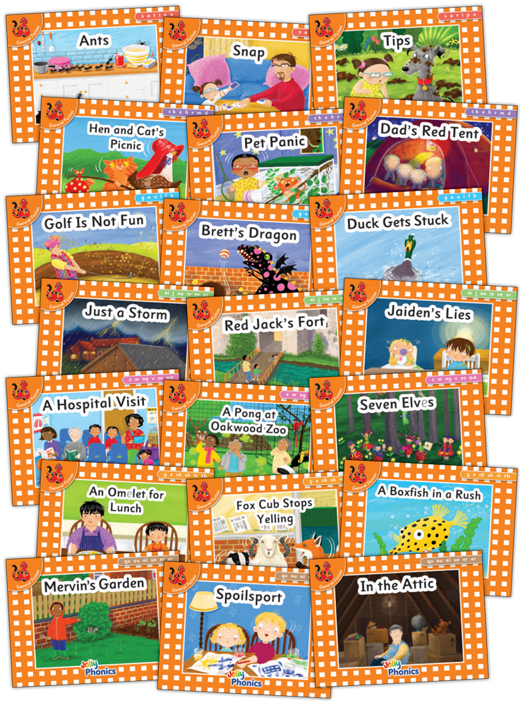 Orange Readers Complete Set