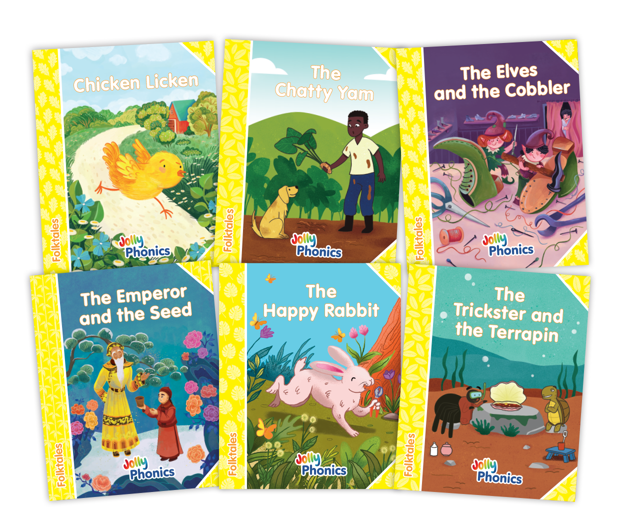 YELLOW - FOLKTALE READERS BE PRECURSIVE