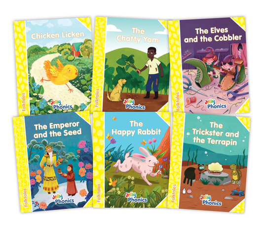 YELLOW - FOLKTALE READERS BE PRECURSIVE