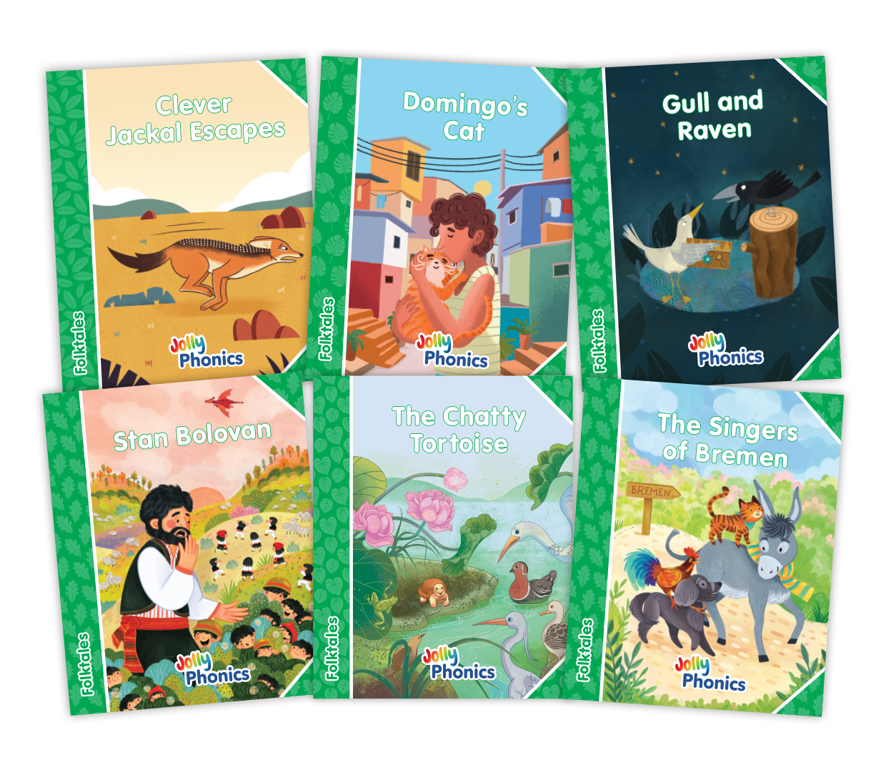 GREEN - FOLKTALE READERS BE PRECURSIVE