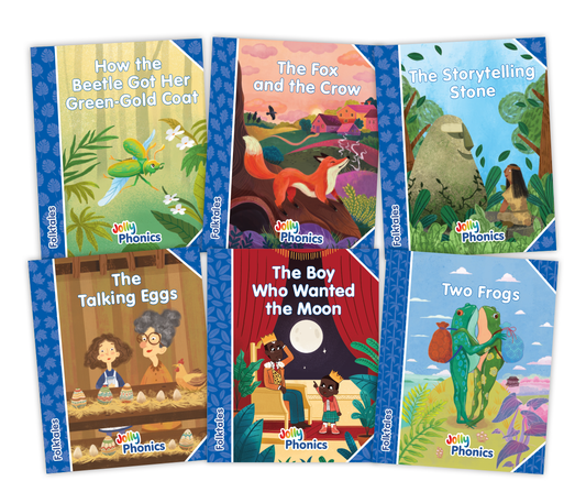 BLUE - FOLKTALE READERS BE PRECURSIVE