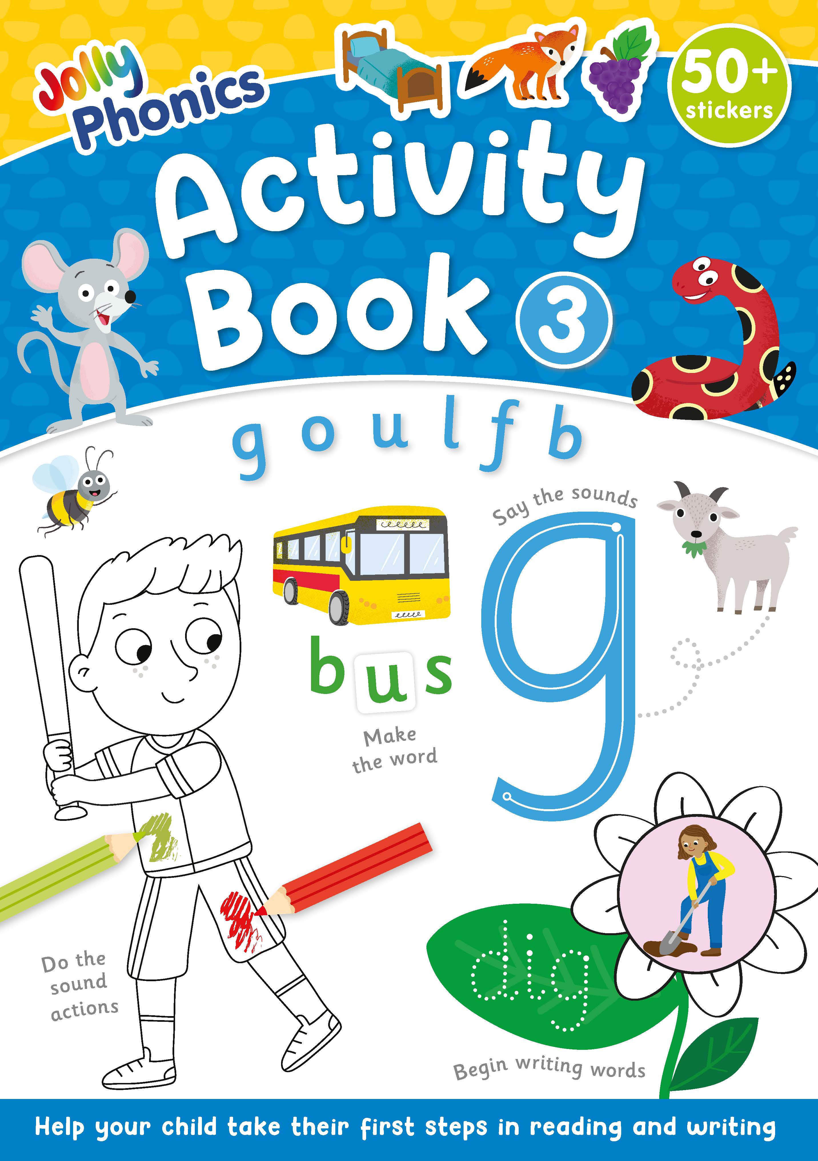 Activity Book 1-7 precursive – Jolly Phonics Bangladesh