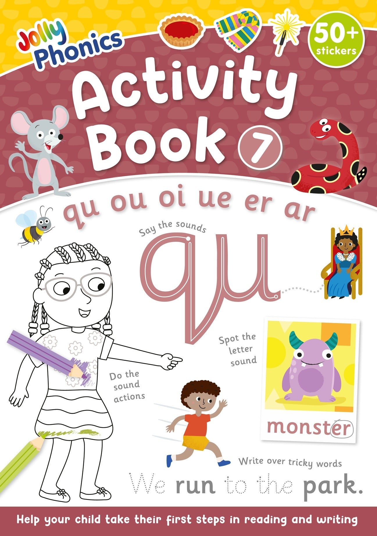 Activity Book 1-7 precursive – Jolly Phonics Bangladesh