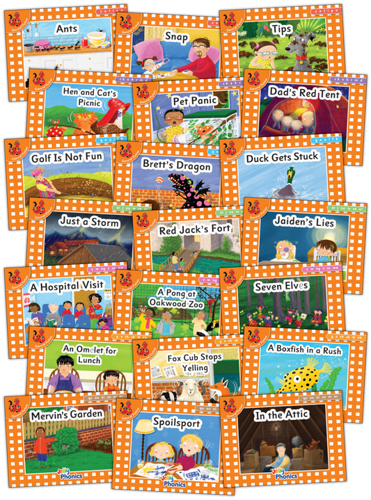 Orange Readers Complete Set