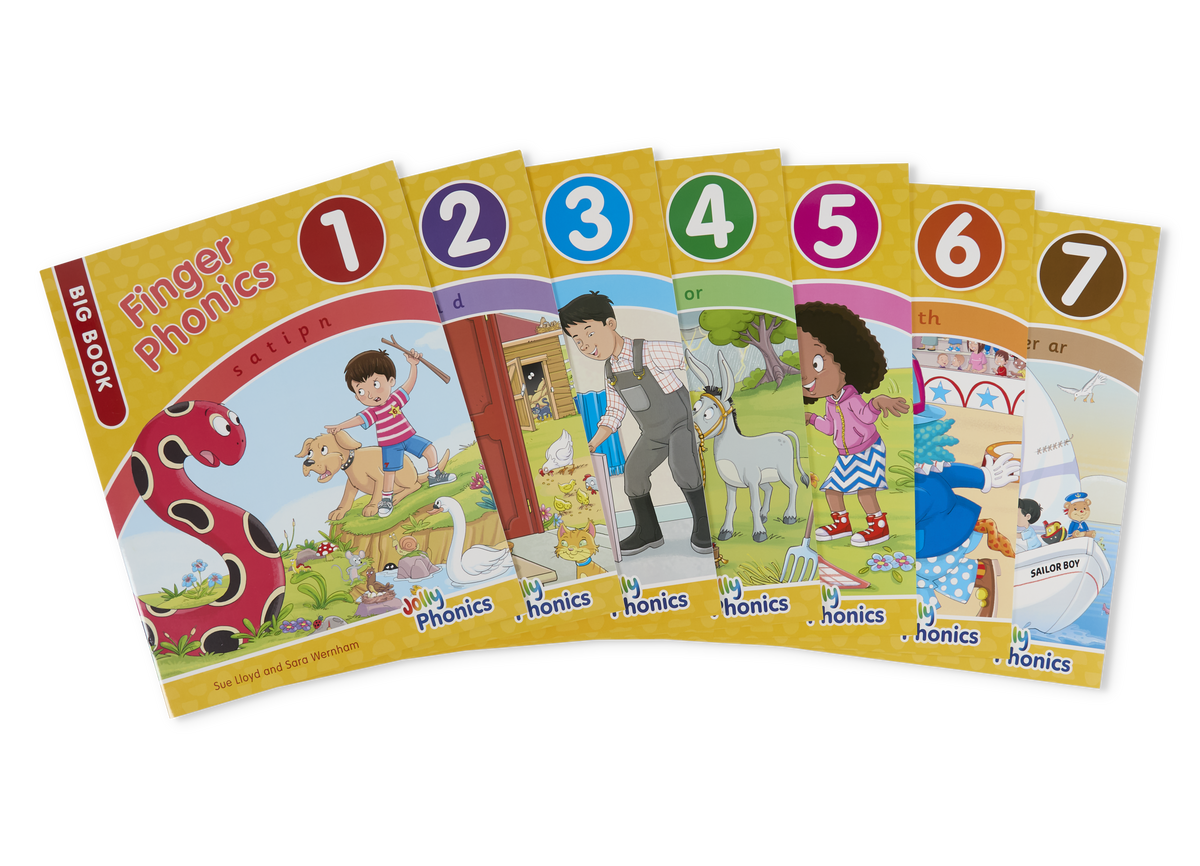 FINGER PHONICS BIG BOOKS 1-7 BE – Jolly Phonics Bangladesh