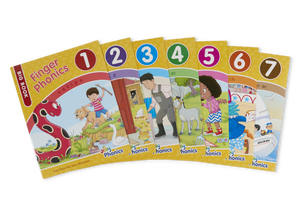 FINGER PHONICS BIG BOOKS 1-7 BE
